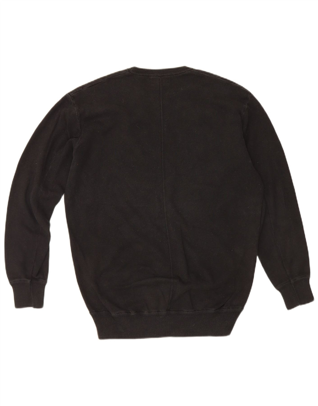 Zara Moletom Masculino Jumper Médio Preto