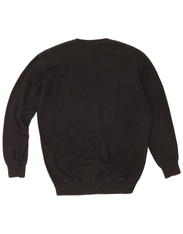 Zara Moletom Masculino Jumper Médio Preto