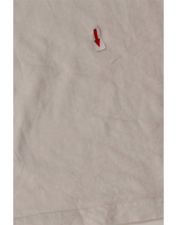 Camiseta masculina Vans grande algodão colorblock branco