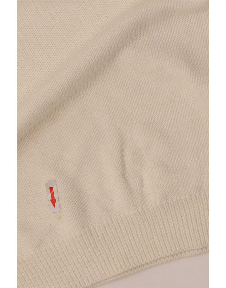 Regata masculina Carhartt com colete grande de algodão branco
