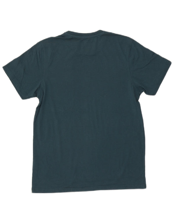 Camiseta masculina gráfica IsoCool da Mountain Warehouse, top pequeno de algodão verde