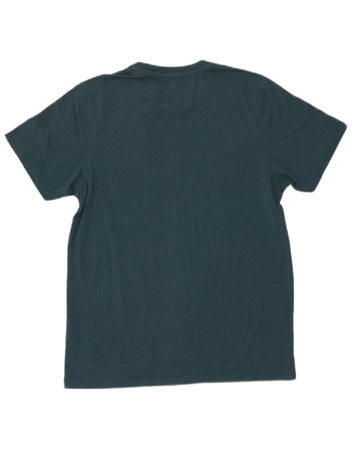 Camiseta masculina gráfica IsoCool da Mountain Warehouse, top pequeno de algodão verde