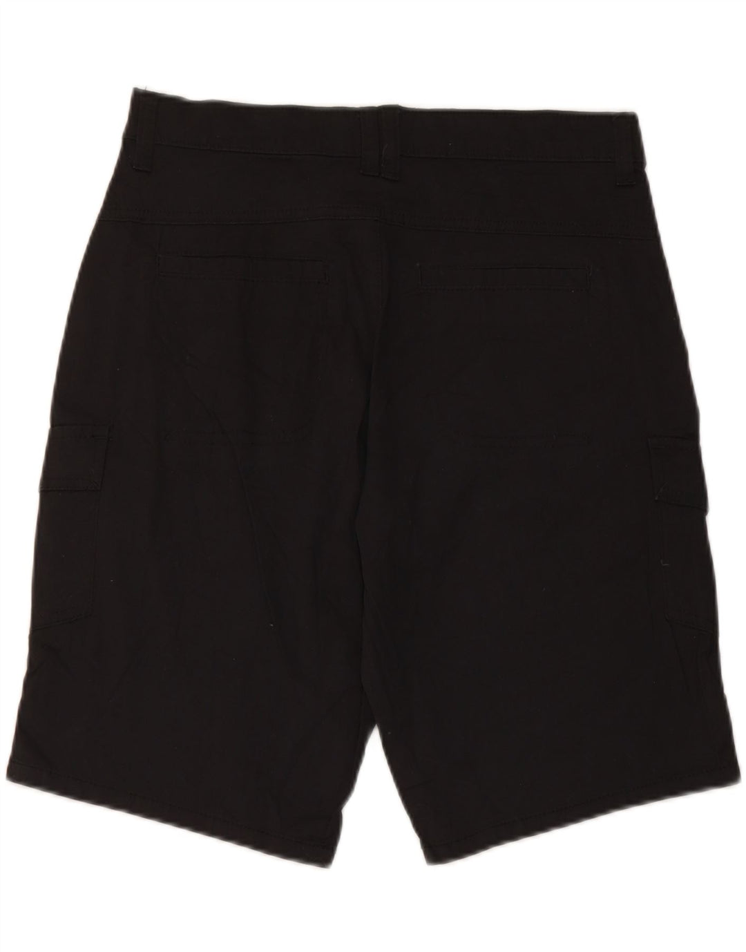Shorts cargo feminino Lee de cintura média US 6 médio W30 algodão preto