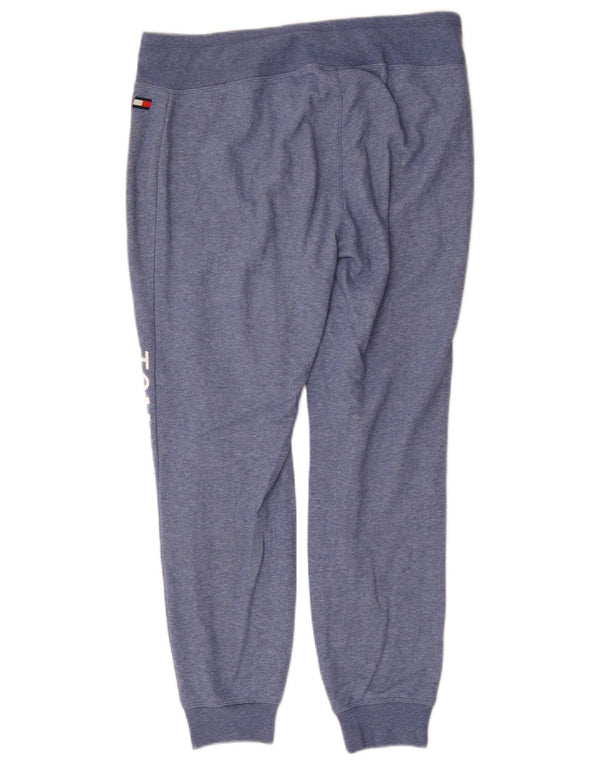 Tommy Hilfiger Calça de treino feminina Joggers UK 14 grande azul esportivo