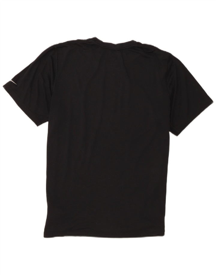 Camiseta Nike Masculina Dri Fit Graphic Top Médio Preto Poliéster