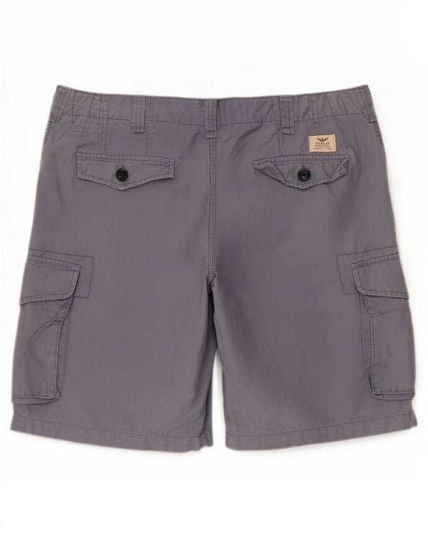 Polo Ralph Lauren Masculino Classic Fit Cargo Shorts W36 Grande Algodão Azul