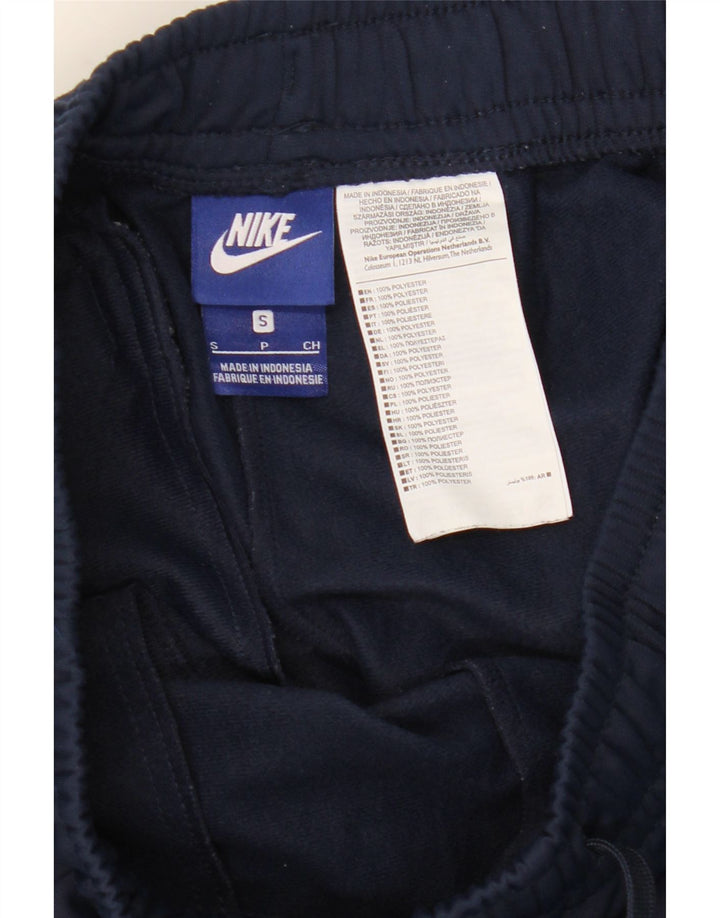 Calça de treino masculina NIKE joggers pequeno poliéster azul marinho