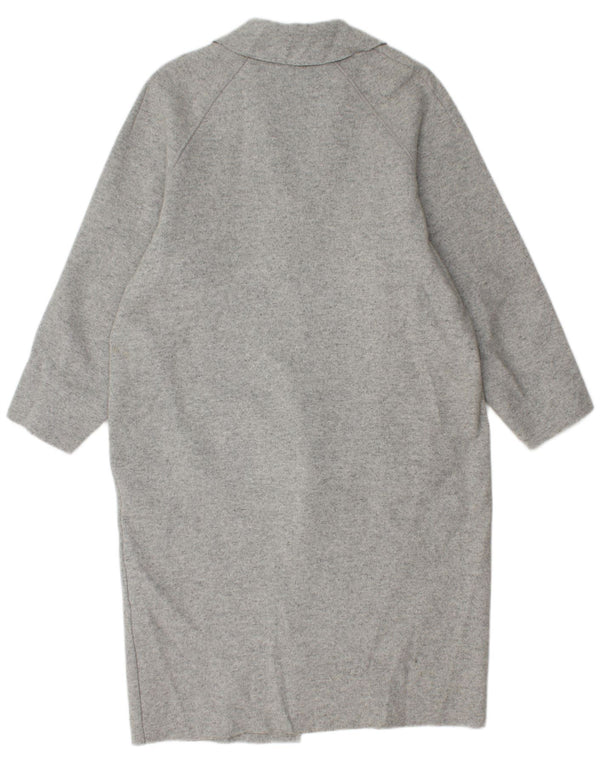 Sobretudo feminino Cos Jersey UK 10 lã cinza pequena
