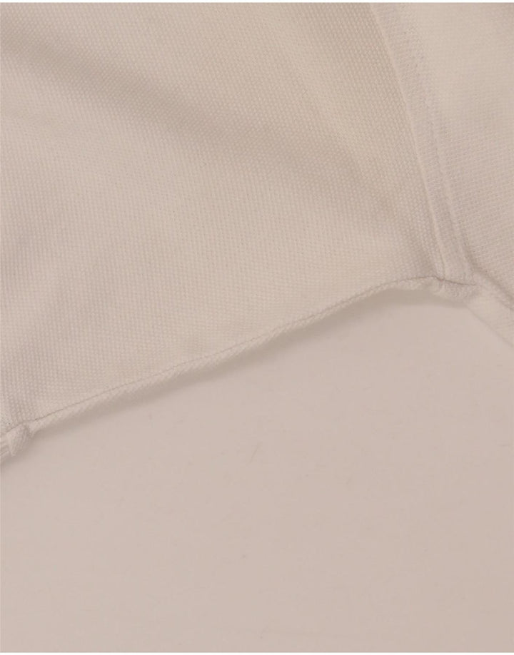 Camisa polo masculina Reebok grande algodão branco
