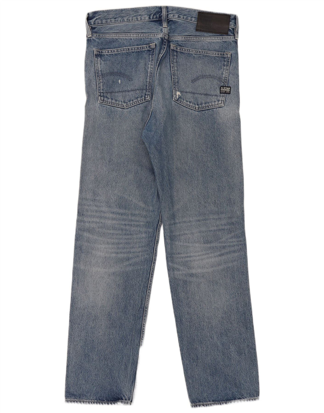 Jeans retos masculinos G-Star W31 L32 algodão azul