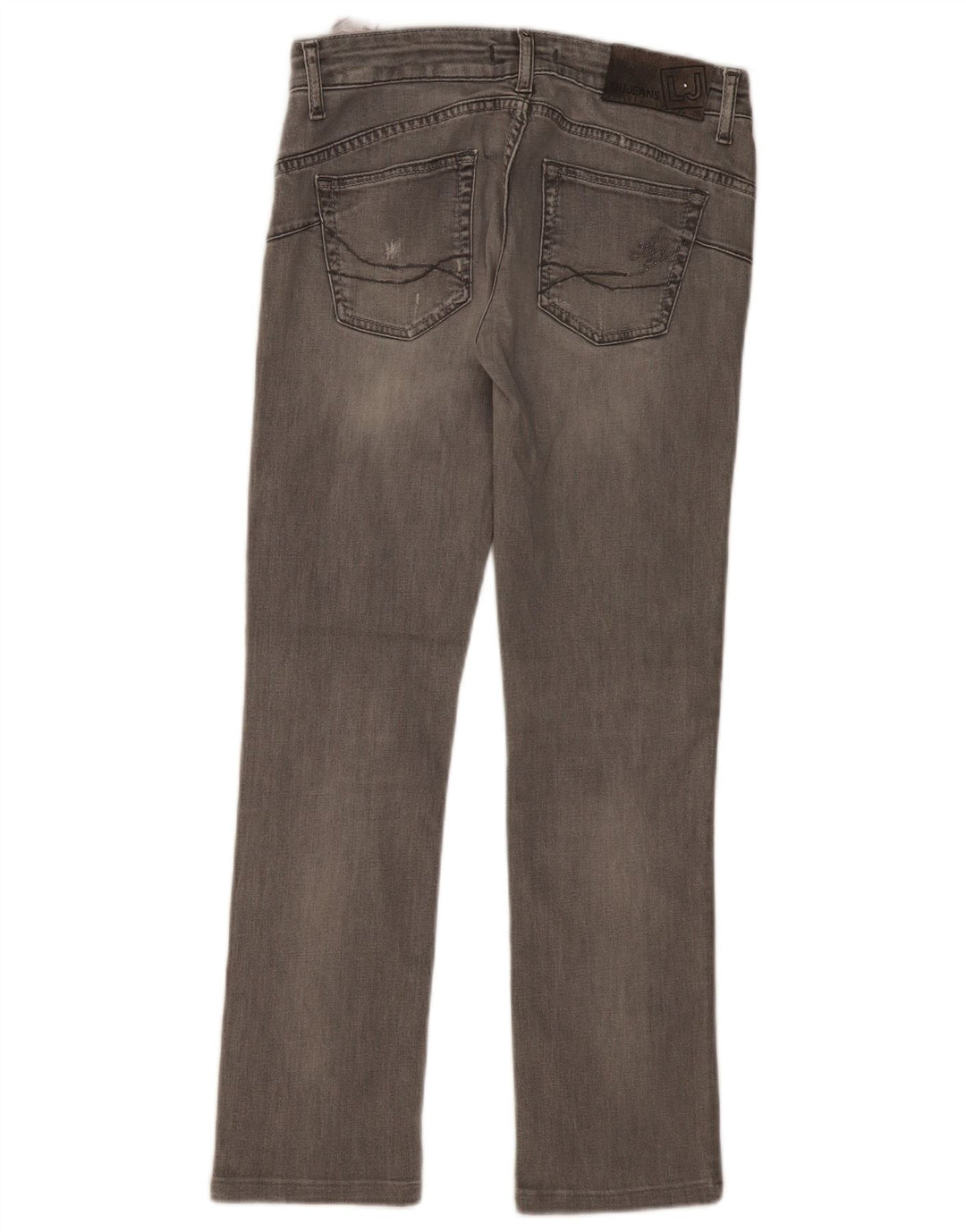 Liu Jo Jeans Slim Feminino W30 L30 Algodão Cinza