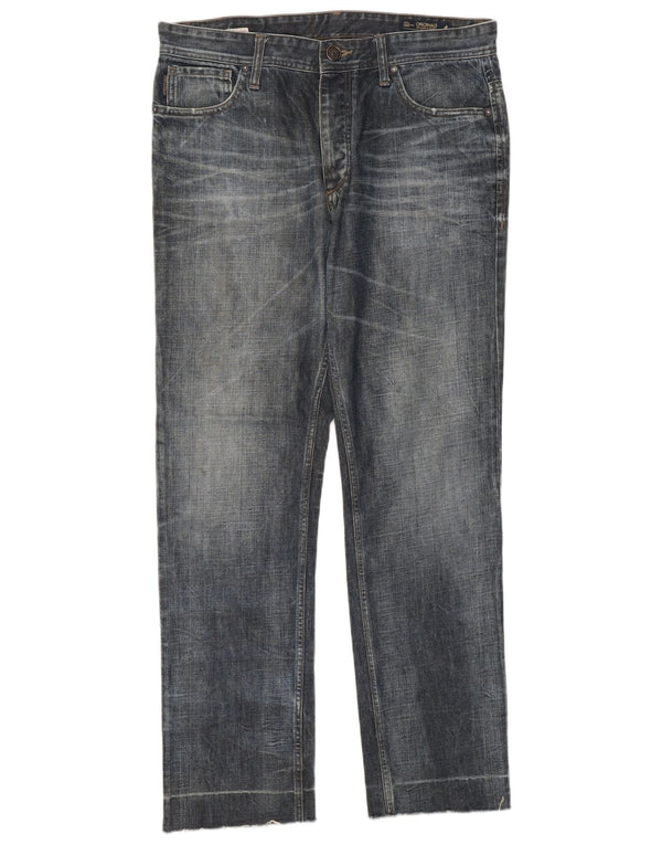 Jeans retos masculinos Jack & Jones W34 L31 azul marinho