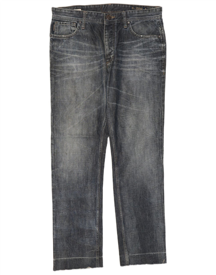 Jeans retos masculinos Jack & Jones W34 L31 azul marinho