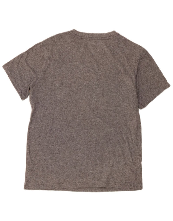 Camiseta Timberland Boys Graphic Top 14-15 Anos Grande Camuflagem Cinza