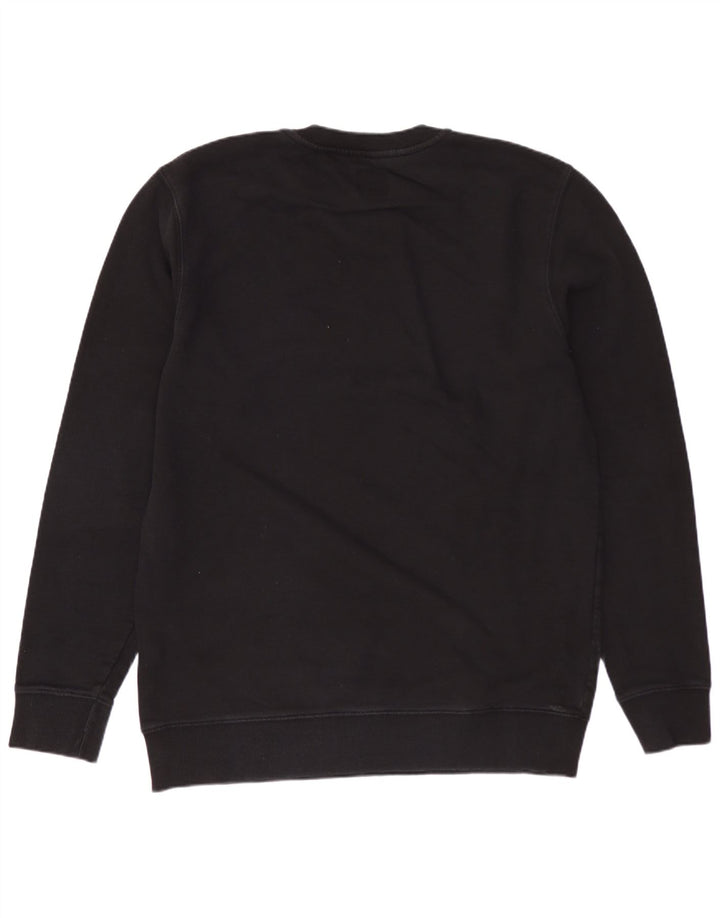 VANS masculino gráfico moletom jumper médio algodão preto