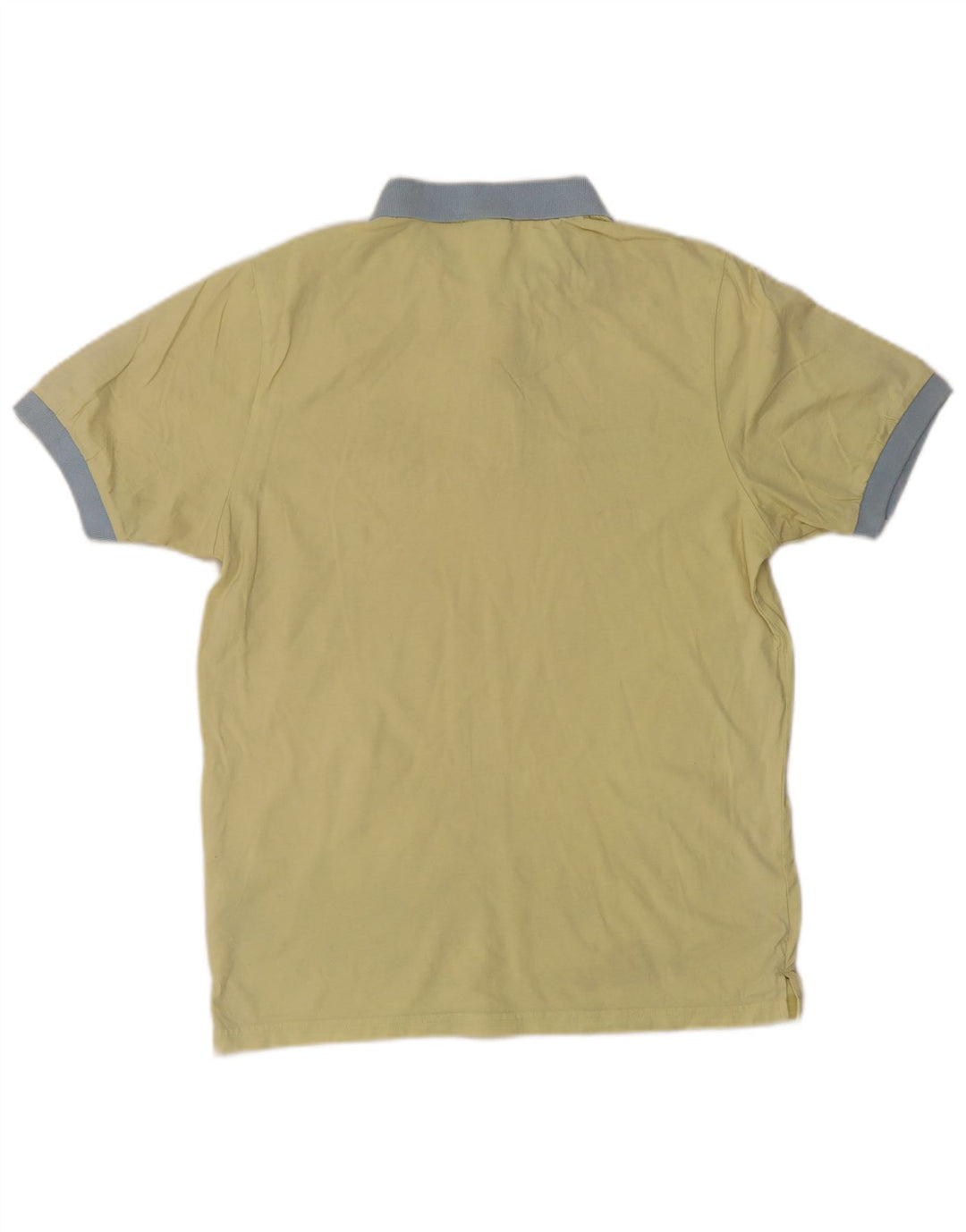 Camisa polo masculina Ellesse grande algodão colorblock amarelo