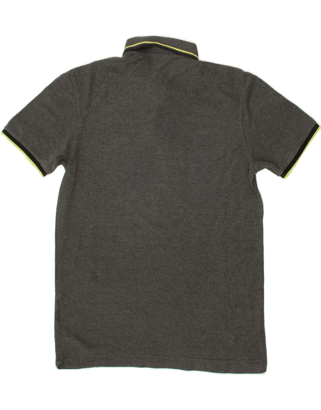 FILA Mens Polo Shirt Medium Grey Cotton Vintage Fila and Second-Hand Fila from Messina Hembry 
