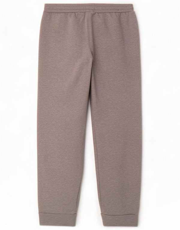 Adidas Calças de treino masculinas Joggers Grande cinza manchado de algodão esportivo