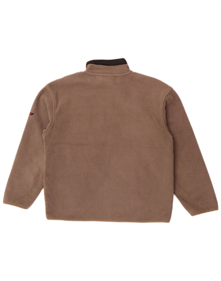 Jaqueta de lã Ellesse Boys 12-13 anos grande cinza Colourblock poliéster