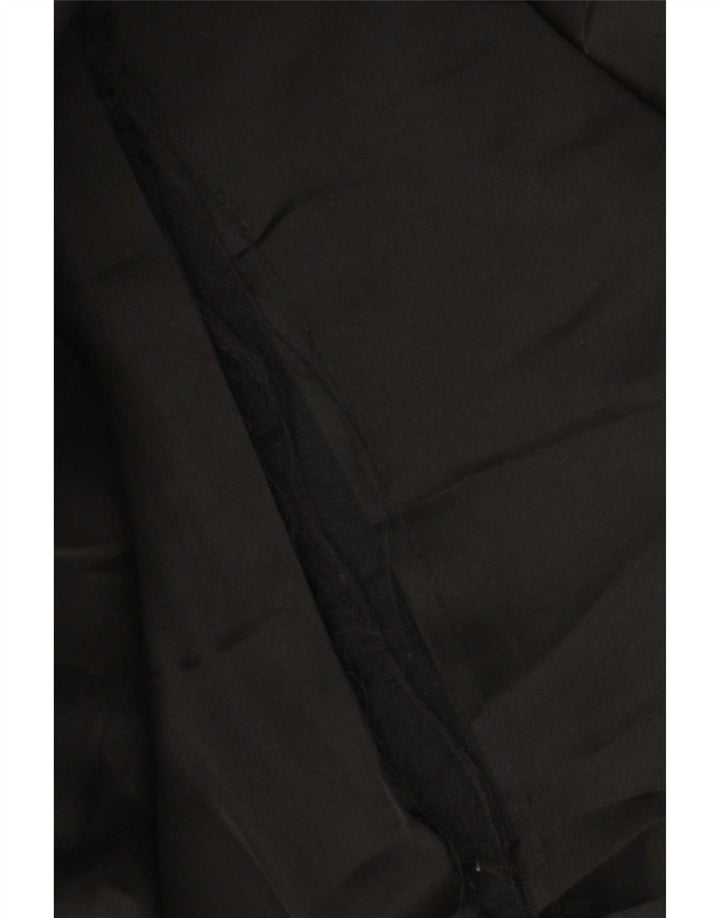 Sobretudo feminino Zara Oversized UK 10 pequeno preto