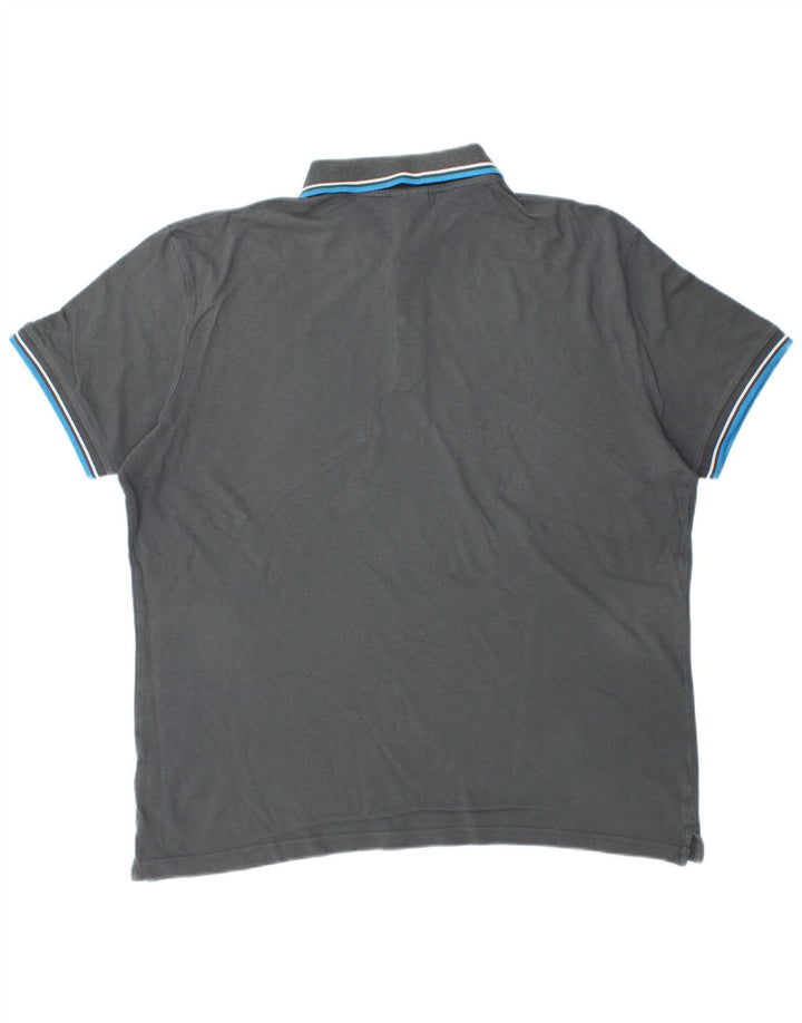 Camisa polo masculina DIADORA XL algodão cinza