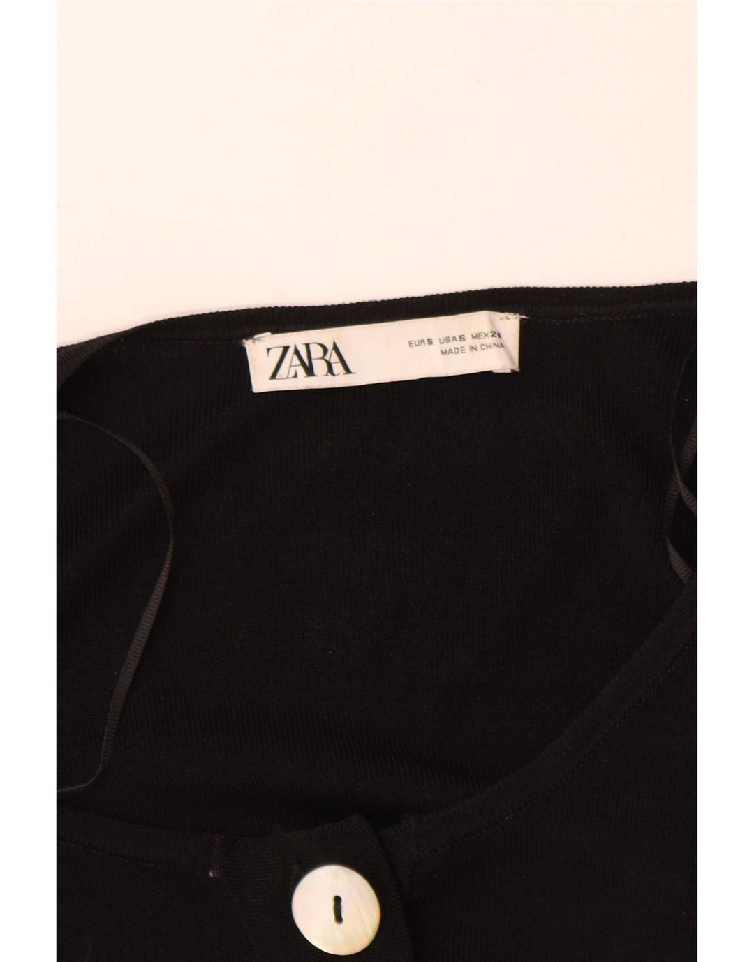 Macacão feminino Zara UK 10 pequeno preto