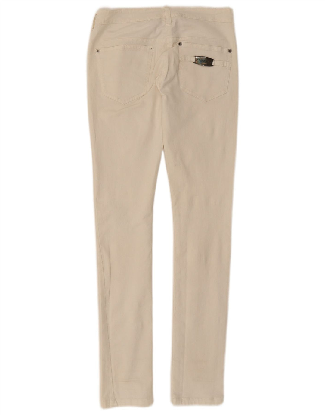 Jeans skinny feminino RICHMOND W28 L30 algodão branco
