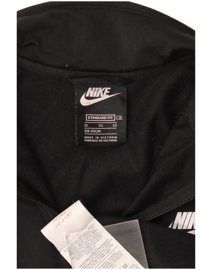 Jaqueta Nike Boys Tracksuit Top 13-14 Anos XL Preto Poliéster