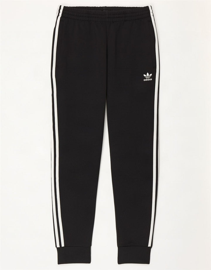 Adidas masculino prime azul calças de treino joggers médio preto poliéster