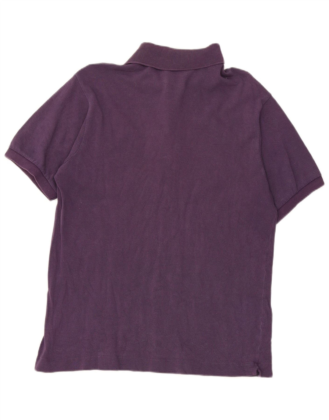 Camisa polo masculina Lacoste tamanho 4 médio algodão roxo