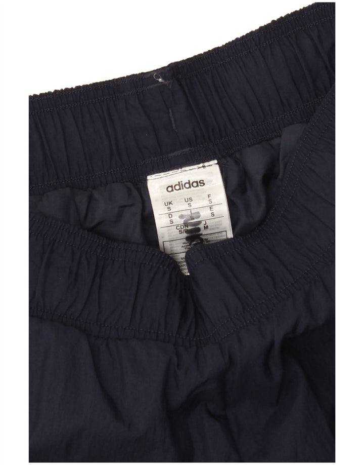 ADIDAS Mens Calças de treino Joggers Pequeno Azul Marinho Nylon