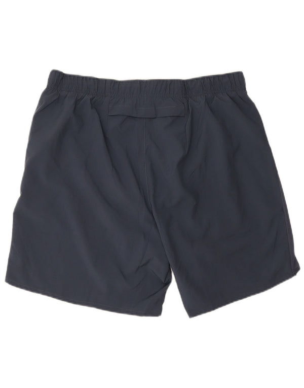 Shorts esportivos masculinos Nike Dri Fit grandes poliéster azul marinho