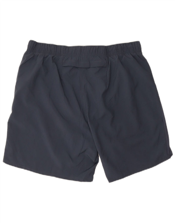 Shorts esportivos masculinos Nike Dri Fit grandes poliéster azul marinho