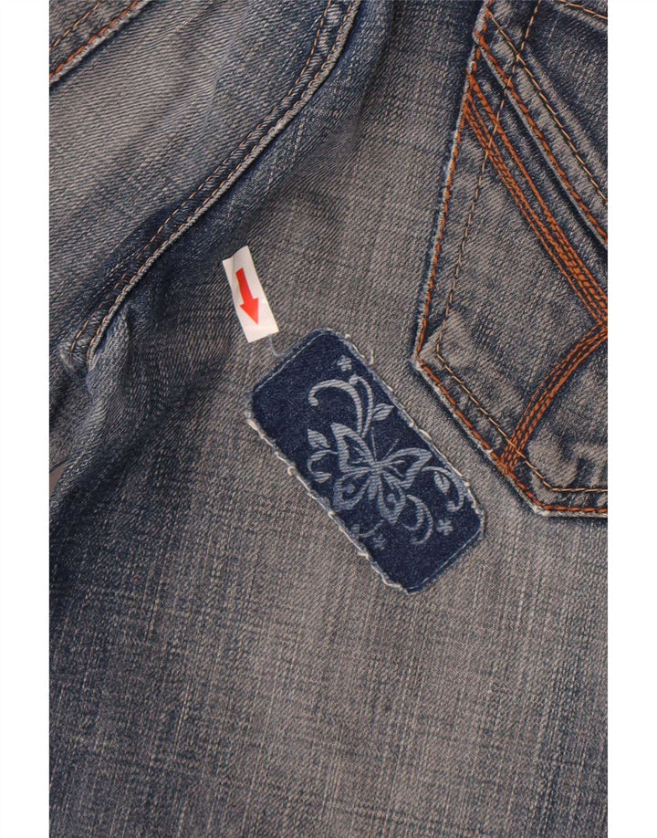 Jeans feminino Tommy Hilfiger Bootcut W28 L34 azul algodão