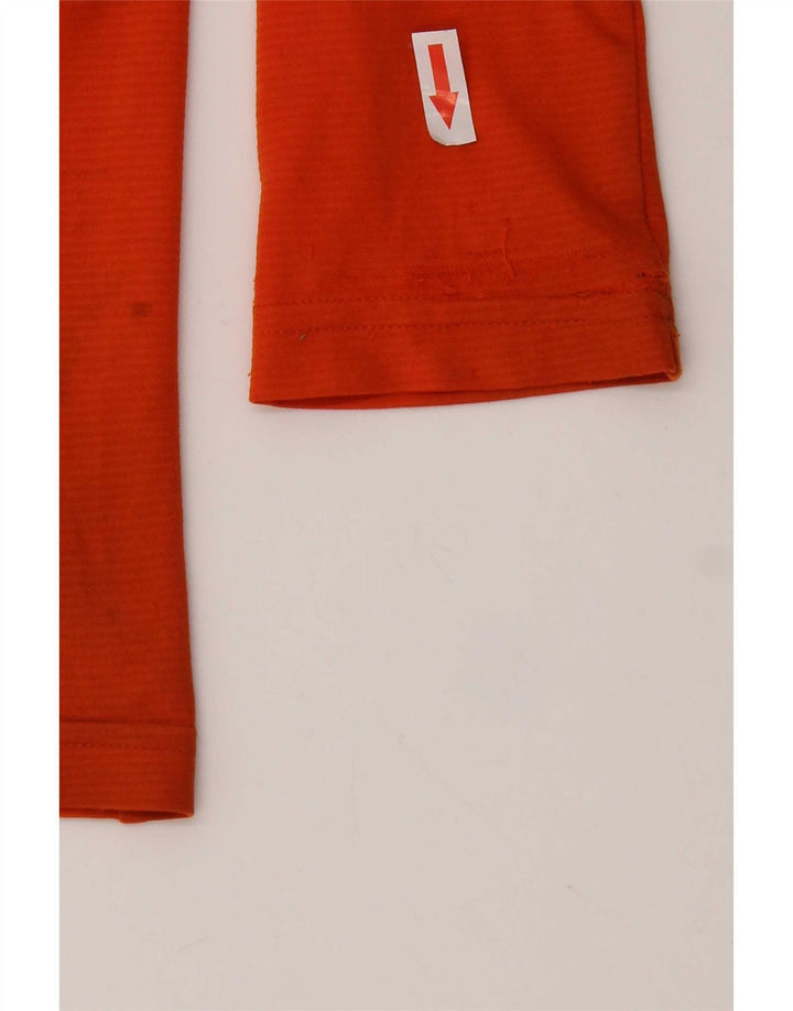 Top Adidas Aeroready Menino Manga Comprida 11-12 Anos Laranja Poliéster