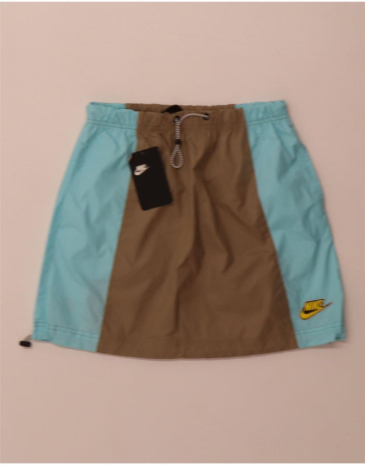 Saia Nike Feminina UK 6 XS Khaki Colourblock Poliéster