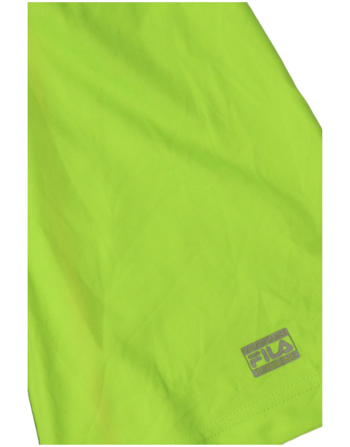 Fila Womens T-Shirt Top UK 16 Large Green