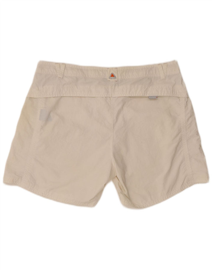 Shorts feminino Icepeak EU 42 grande W32 branco poliamida esportivo