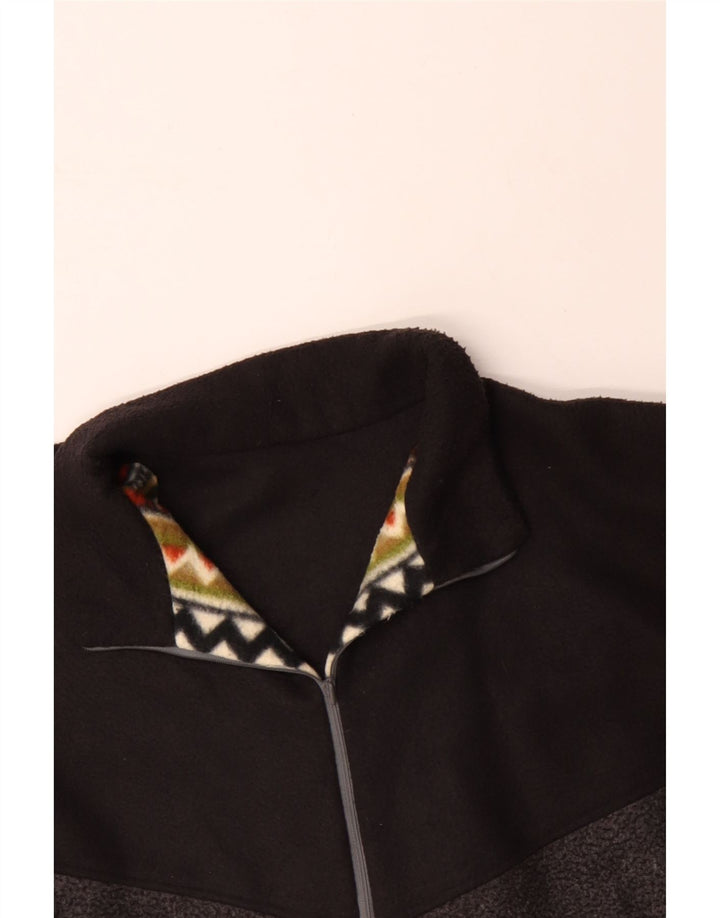 Suéter de lã masculino VINTAGE com zíper e gola 4XL multicolorido Argyle/Diamante