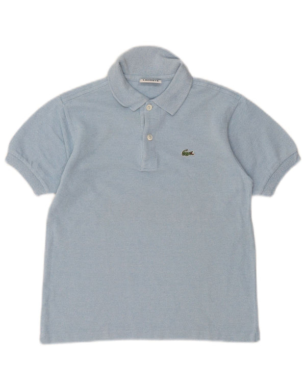 Polo Lacoste Menino 9-10 Anos Azul Algodão