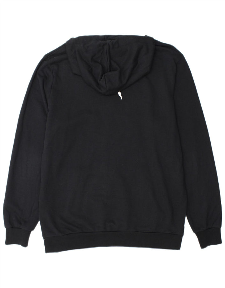 Jumper com capuz gráfico masculino PUMA grande preto