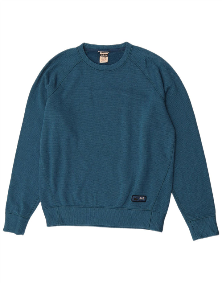 Rab Moletom Masculino Jumper Grande Poliéster Azul