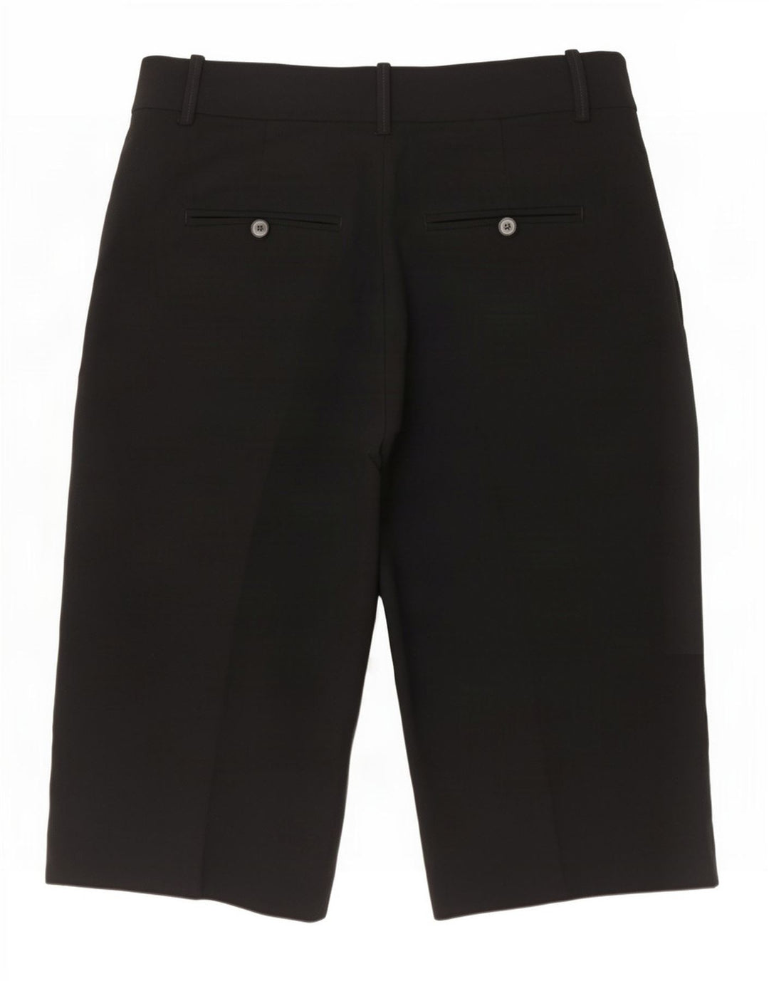 Zara Bermuda feminina Chino Shorts médio W32 preto