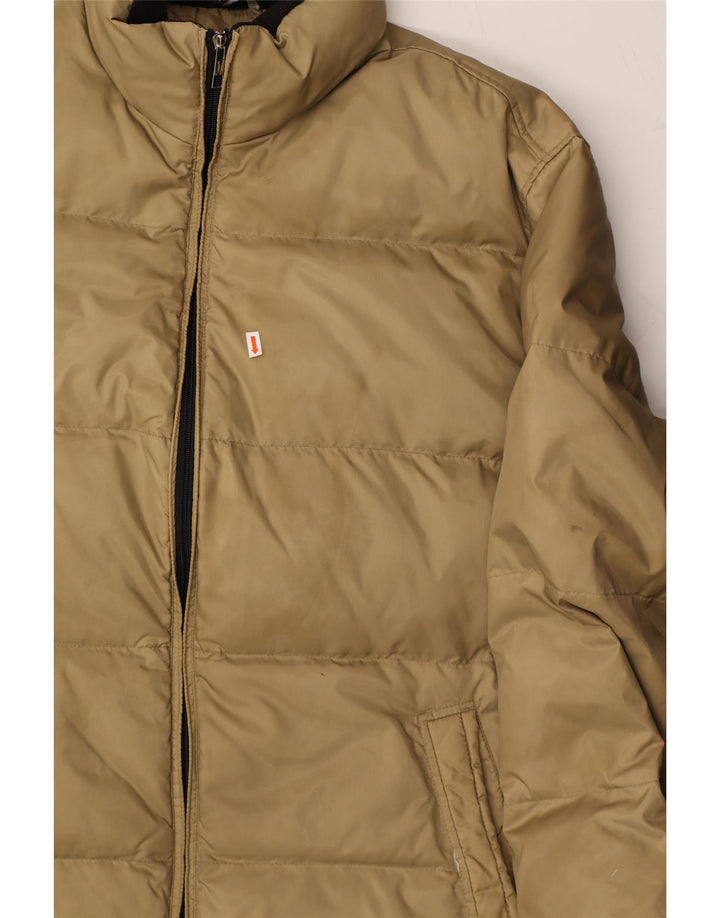 Jaqueta acolchoada masculina NANGAPARBAT IT 58 4XL poliéster bege