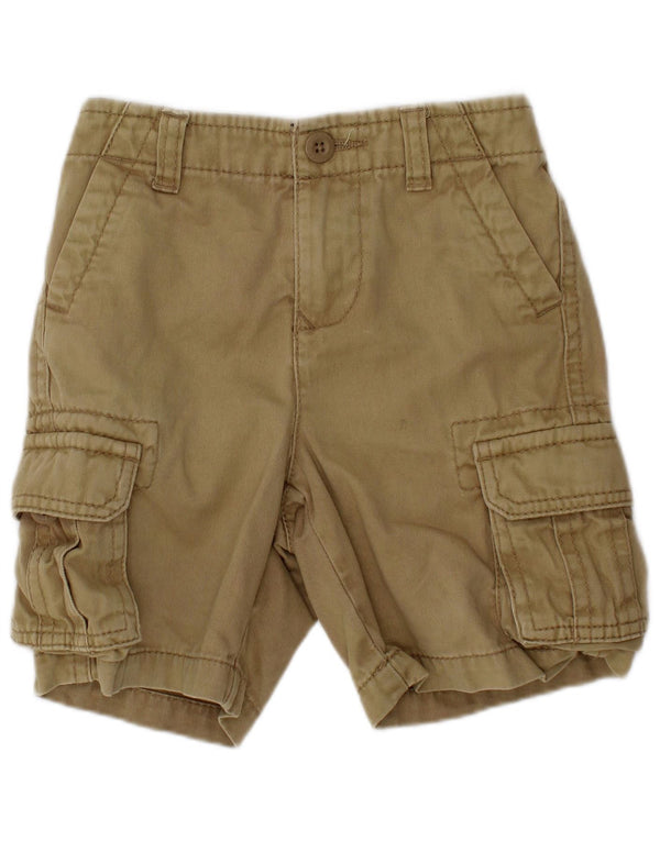 Shorts cargo Tommy Hilfiger para bebês meninos 12-18 meses W20 algodão cáqui