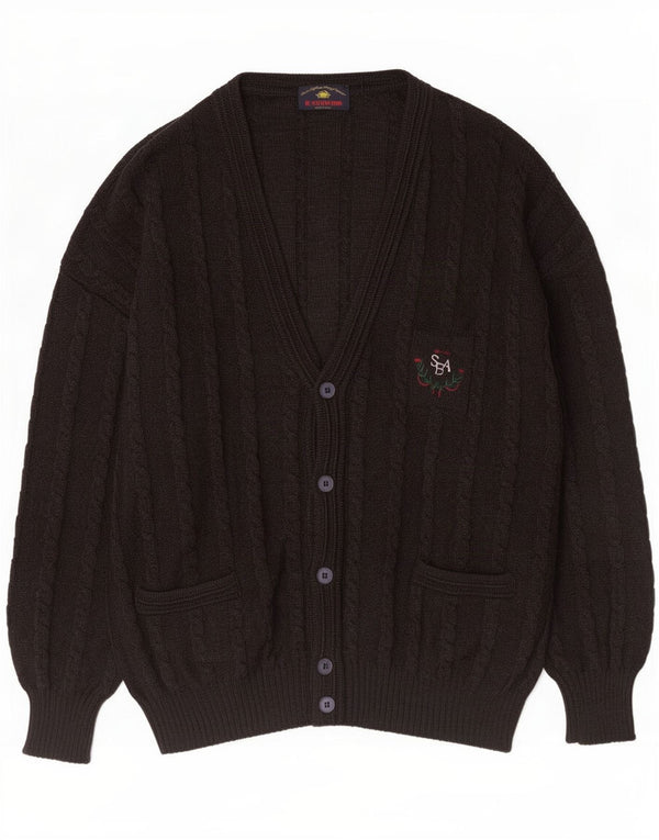 Il Granchio Suéter Cardigan Masculino XL Cinza