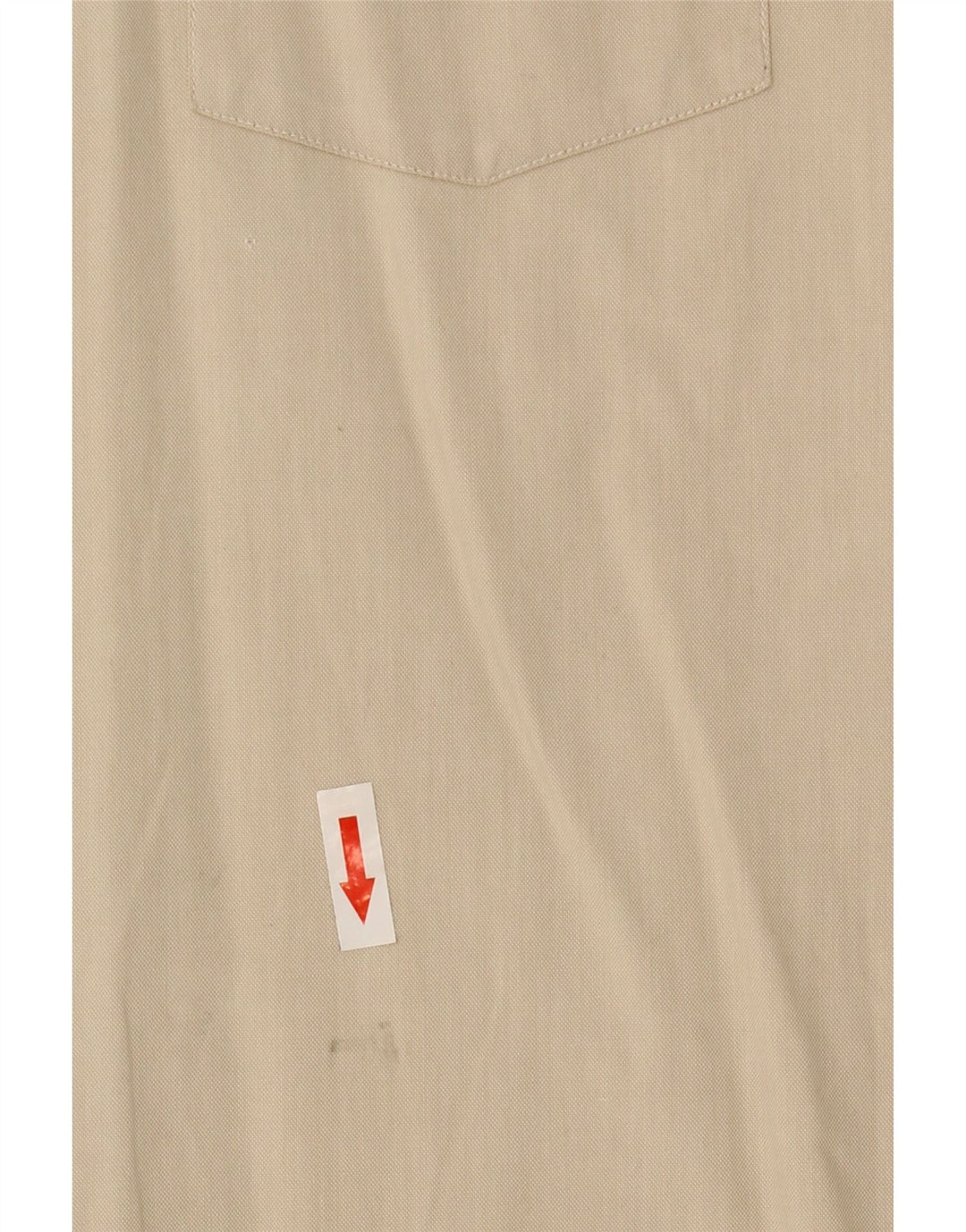 Camisa masculina Burberry XL algodão bege