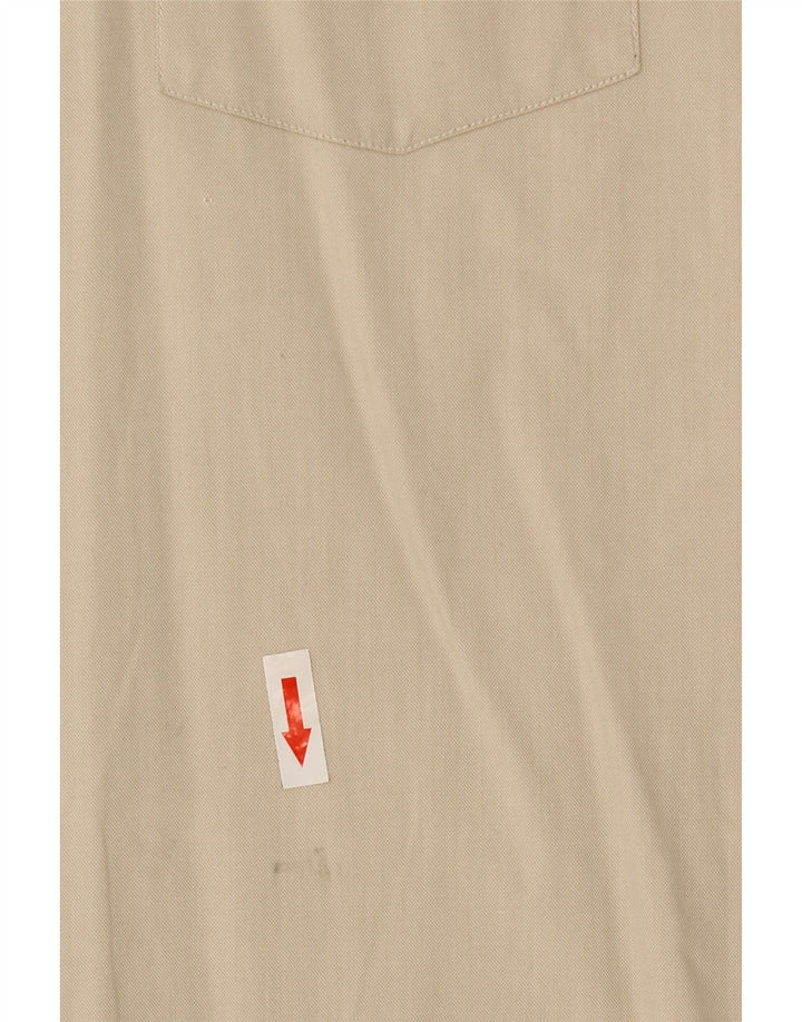 Camisa masculina Burberry XL algodão bege