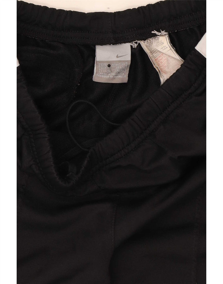 Nike Womens Full Tracksuit UK 8/10 Pequeno Preto Colourblock Poliéster