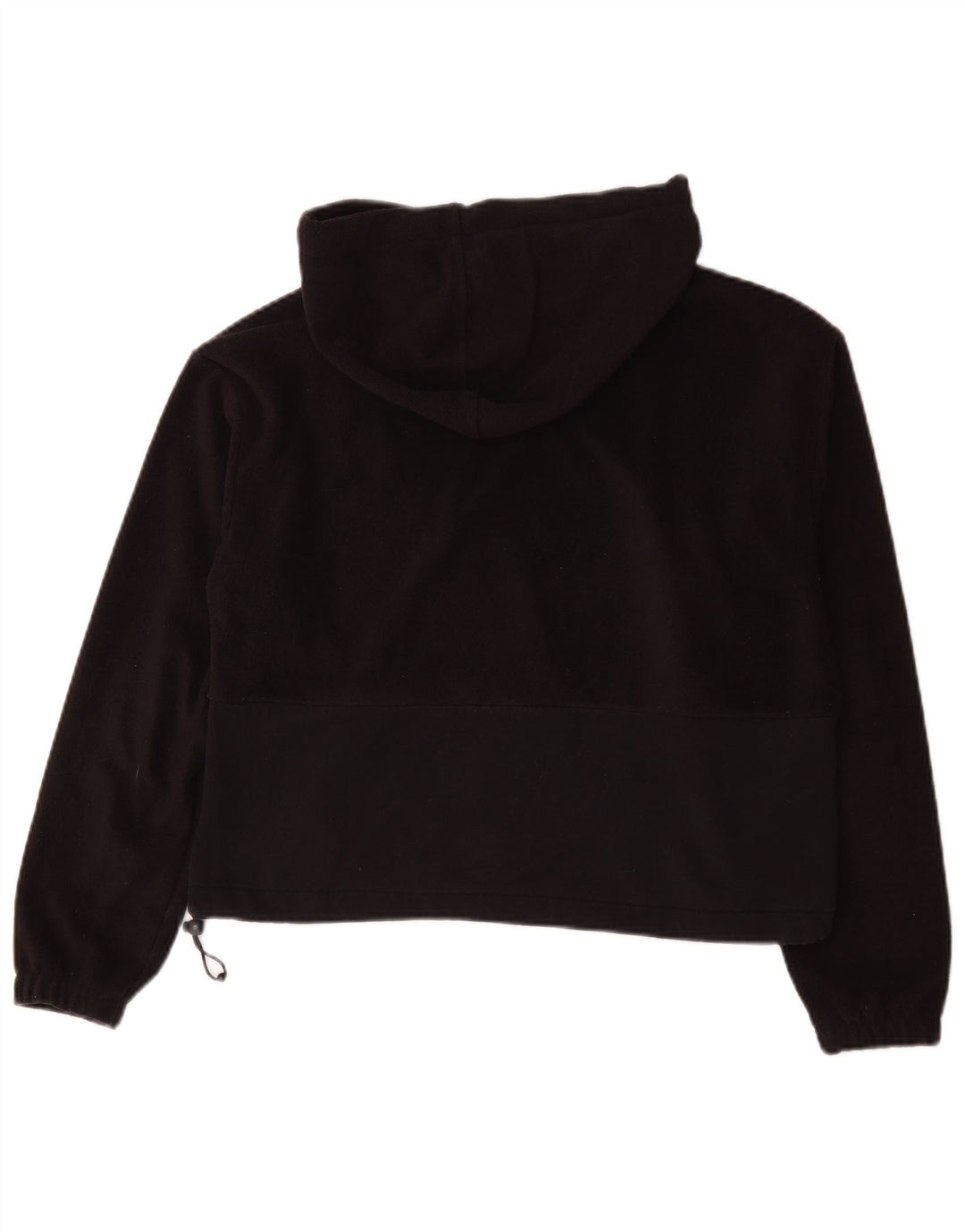 Jumper de lã com capuz feminino Champion UK 14 poliéster preto médio